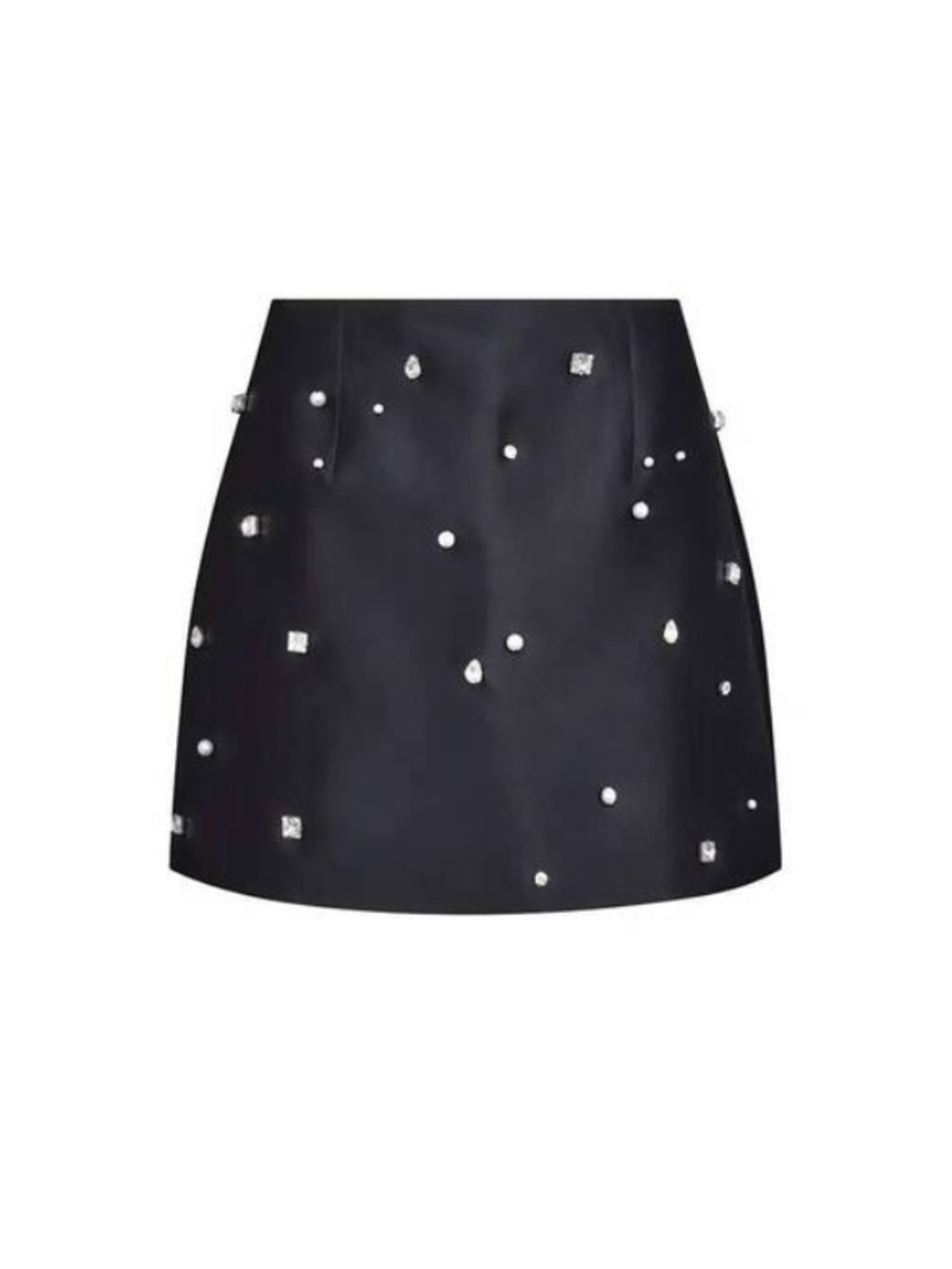 NEW HUNTER BELL britt mini skirt in black